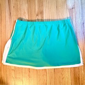 Mint green tennis skirt